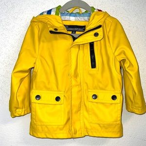 Urban Republic Kids Yellow Hooded RainCoat